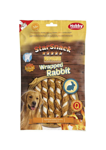 50416 NOBBY StarSnack Barbecue Wrapped Rabbit 113g