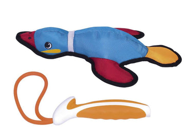 Paw & Joy Biggest Pet Supplies brand in Egypt | 50569 NOBBY Nylon duck Extra Strong with sling 34 cm
