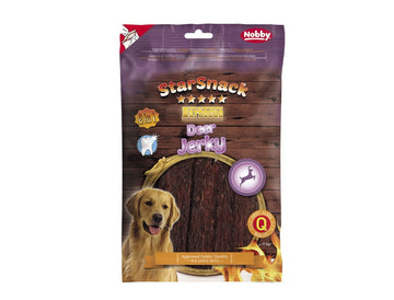 50661 NOBBY StarSnack Barbecue Deer Jerky 113g - PetsOffice