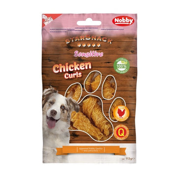 50854 NOBBY StarSnack Chicken Curls 113g