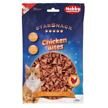 50914 NOBBY Chicken Bites with Malt 85g