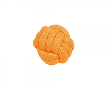 60343 NOBBY Rope Toy "NEON", Ropeball orange 6,5 cm - - PetsOffice