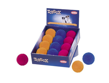 60362 NOBBY TPR "Ball Flocking" 6,0 cm - - PetsOffice