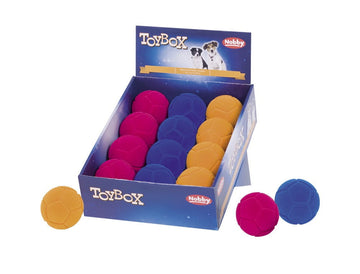 60363 NOBBY TPR "Ball Flocking" 7,5 cm - - PetsOffice