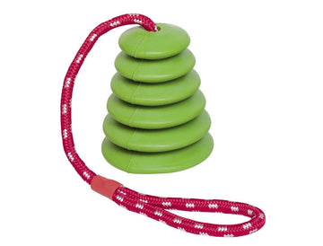 60378 NOBBY Rubber Gong "Rifle" green 12,0 cm - - PetsOffice