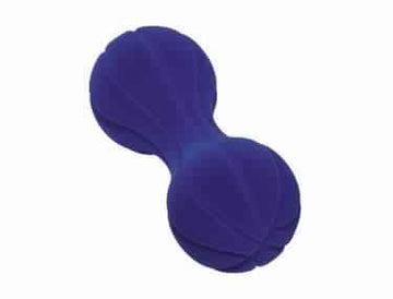 60386 NOBBY TPR Dumbbell "Flocking" blue 15,0 cm - - PetsOffice