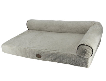 60770 NOBBY Comfort mat square with edge "DAWA" beige L x B x H: 120 x 80 x 20 cm - - PetsOffice