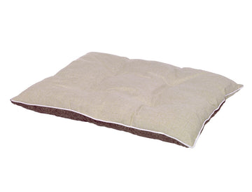 60964 NOBBY Comfort cushion square Classic "SAMA" beige l x w x h: 80 x 60 x 10 cm