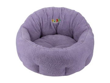 61869 NOBBY Comfort bed oval "PUPPY" light lillac l x w x h: 50 x 45 x 32 cm
