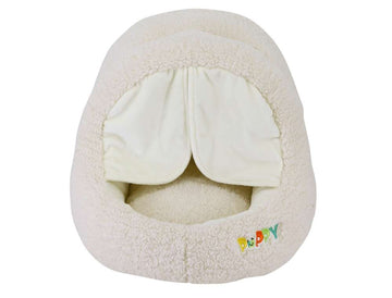 61871 NOBBY Cave "PUPPY" ivory l x w x h: 45 x 45 x 35 cm