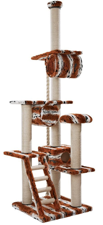 62009-91 NOBBY Cat-scratcher "JUWEL" safari brown - - PetsOffice