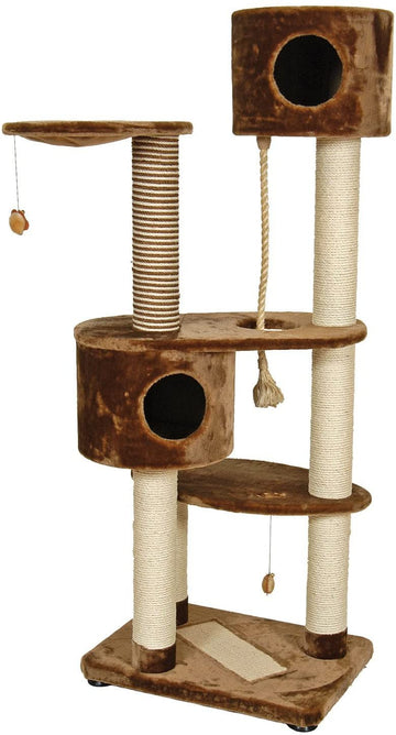 62073-11 NOBBY Cat-scratcher "FLASH" light brown - - PetsOffice