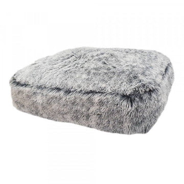 62818 NOBBY Comfort cushion square Classic "ARES" grey l x w x h: 120 x 80 x 20 cm