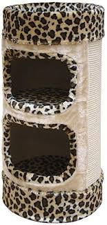 63080-21 NOBBY Cat tree "LITTLE LAZY" leopard - - PetsOffice