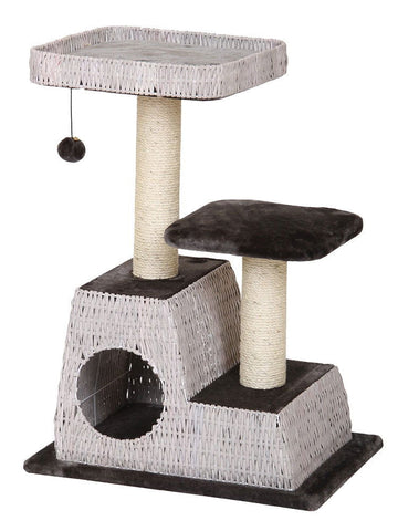 63208-53 NOBBY Cat-scratcher "LIPEO" grey-anthracite 60 x 40 x 83 cm - - PetsOffice