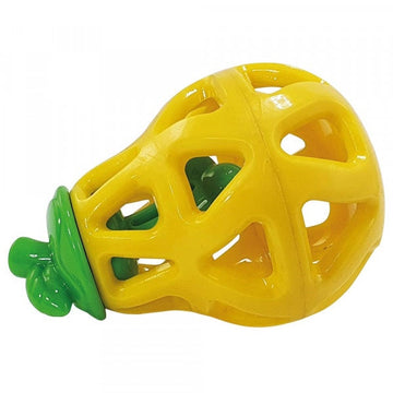 63579 NOBBY Soft TPR Snack Pear yellow 13cm