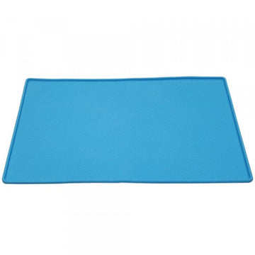 63584 NOBBY TPE bowl mat "Pura" light blue 44 x 28,5 cm
