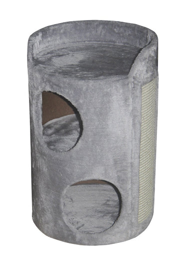 63727-01 NOBBY Cat-scratcher Classic "GRADO" grey - - PetsOffice