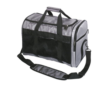 63832 NOBBY Carrier "FIDAN" grey M: 52 x 31 x 32 cm - - PetsOffice
