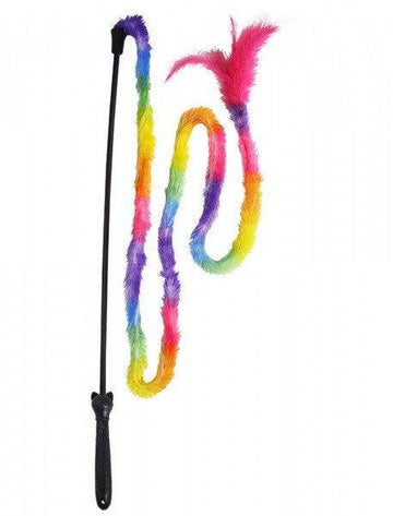 Paw & Joy Biggest Pet Supplies brand in Egypt | 63966 NOBBY Cat frond with plush and feather