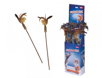 63970 NOBBY Matatabi frond with feather - - PetsOffice