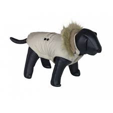 66704 NOBBY Dog coat "LIAM" beige 23 cm - - PetsOffice