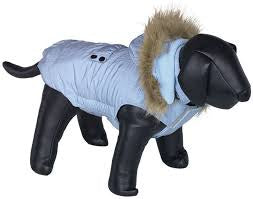 66719 NOBBY Dog coat "LIAM" light blue 44 cm - - PetsOffice