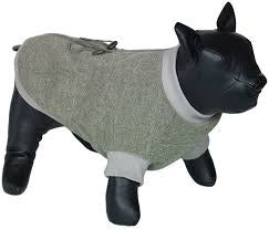 66757 NOBBY Dog sweater "MINIK" green 34 cm - - PetsOffice