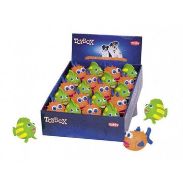 Paw & Joy Biggest Pet Supplies brand in Egypt | 66983 NOBBY Latex fish assorted coloures 11+12 cm
