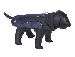 67881 NOBBY Dog coat "DAKU" blue 80 cm - - PetsOffice