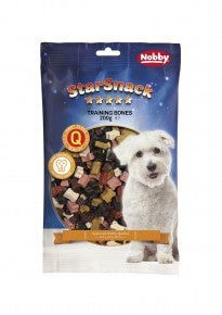 69738 NOBBY StarSnack "Training Bones" Bag 200g - - PetsOffice
