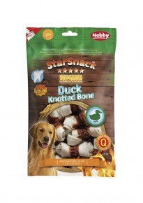70156 NOBBY StarSnack Barbecue "Duck Knotted Bone" 113g - - PetsOffice