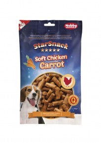 70160 NOBBY STARSNACK "Soft Chicken Carrot" 113g - - PetsOffice