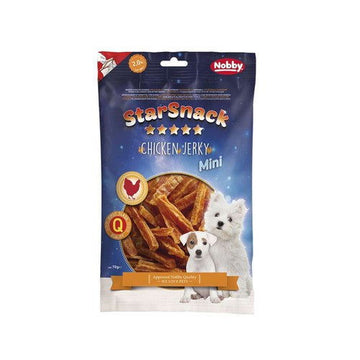 70162 NOBBY StarSnack MINI Chicken Jerky 70g - - PetsOffice