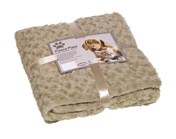 70986-02 NOBBY Fleece Plaid "SUPER SOFT" beige L 150 x 200 cm - - PetsOffice