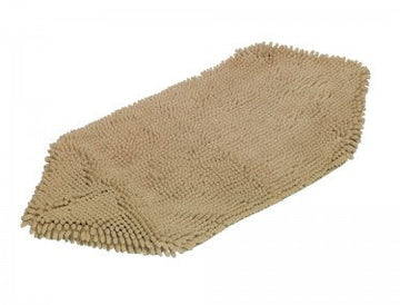 70995-02 NOBBY Dirt trap and towel "DRY & CLEAN" beige 81 x 35 cm - - PetsOffice