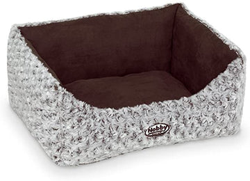 71469 NOBBY Comfort bed square "ARUSHA" brown L x W x H: 45 x 40 x 18 cm - - PetsOffice
