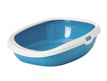 72196 NOBBY Cat toilet "Gizmo Medium" blue - white - - PetsOffice