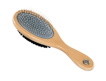 72620 NOBBY Nature Line brush large; double - - PetsOffice