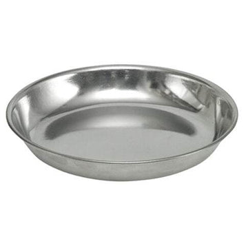 Paw & Joy Biggest Pet Supplies brand in Egypt | 72800 Dog Stainless steel bowl flat 12,5 cm 0,20 ltr