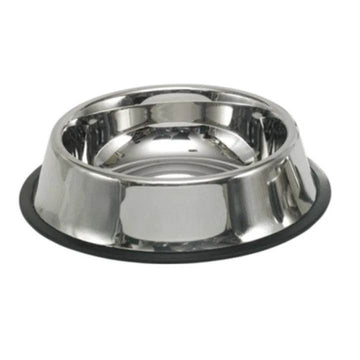 Paw & Joy Biggest Pet Supplies brand in Egypt | 72814 NOBBY Stainless steel bowl, anti slip 0,70 l / ๏พ 21,0 cm