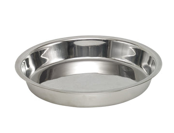 72837 NOBBY Puppy bowl stainless steel 25,0 cm 1,50 ltr - - PetsOffice