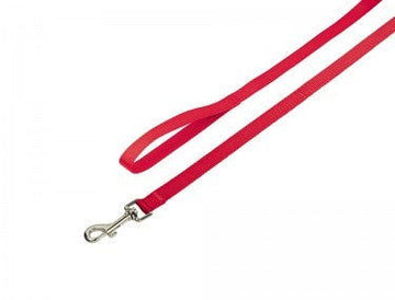 73159-01 NOBBY Leash "Classic" red l: 120 cm; w: 15 mm / L: 120 cm; B: 15 mm / Red - - PetsOffice