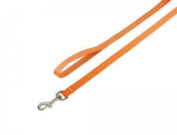 73163-04 NOBBY Leash "Classic" orange l: 120 cm; w: 25 mm - - PetsOffice