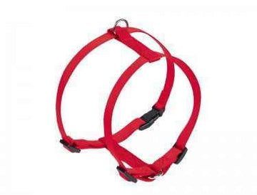 73164-01 NOBBY Harness "Classic" red chest: 14/20 cm; w: 10 mm - - PetsOffice