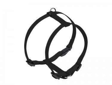 73164-05 NOBBY Harness "Classic" black chest: 14/20 cm; w: 10 mm - - PetsOffice
