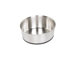73271 NOBBY Stainless steel bowl "HEAVY" anti slip - - PetsOffice