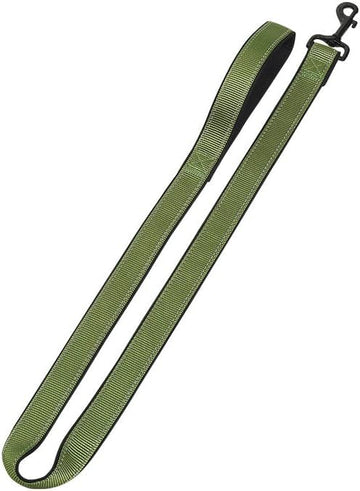74785-41 NOBBY Leash "Classic Reflect SOFT" pastel green/black l: 120 cm; w: 10/15 mm - - PetsOffice