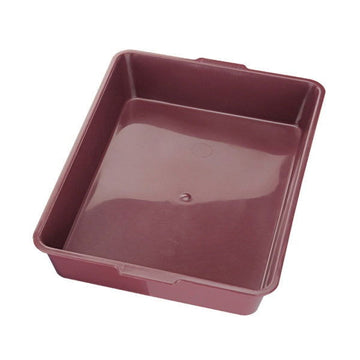 76292-01 NOBBY Cat toilet red 44 x 31 x 8cm - - PetsOffice