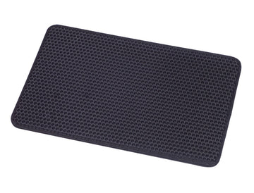 76410 NOBBY Litter sieve-mat black square 39 x 60 cm - - PetsOffice